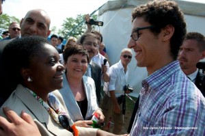 Cécile Kyenge et Said Chaibi - Giavera del Montello