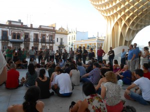 Assemblée de Podemos/Séville, quartier Centre, le 12/06/2014