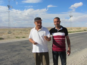 Abdessalem Zaybi et Sghaier Khleifia, près de Moularès
