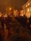 Manifestants d'un côté, police de l'autre
